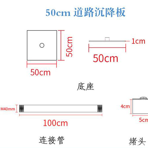 南宁沉降板规格型号如何选择？